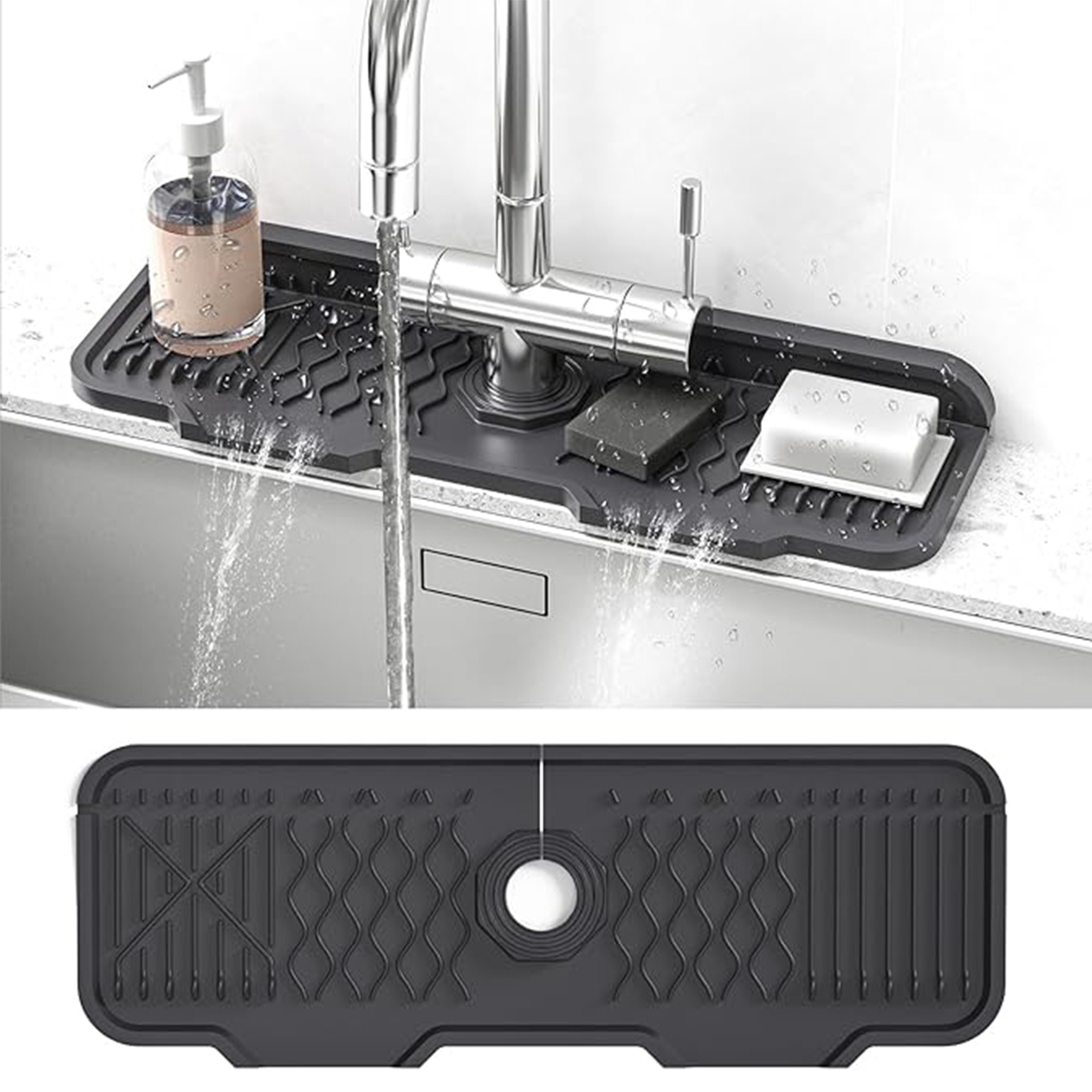 1Pcs Silicone Faucet Mat Water - Silicone Tap Washer 리뷰 및 가격