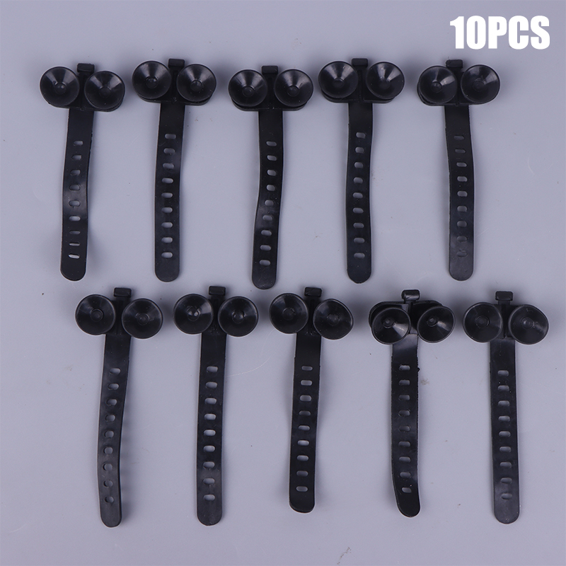 10Pcs/set Fish Tank Tie Suctio - Plastic Pipe Clip 리뷰 및 가격
