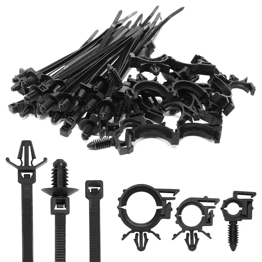 45Pcs Universal ﻿car Wire Harn - Plastic Pipe Clip 리뷰 및 가격