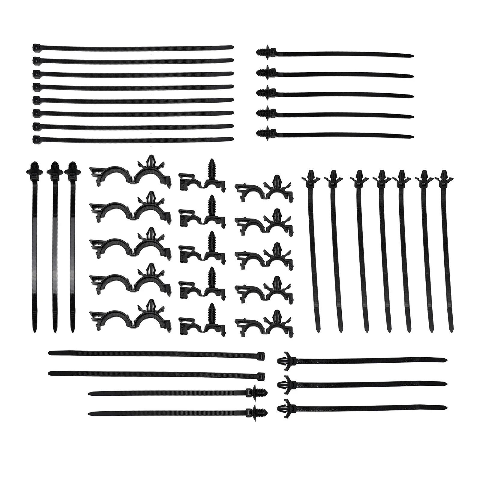 45Pcs Universal ﻿car Wire Harn - Plastic Pipe Clip 리뷰 및 가격