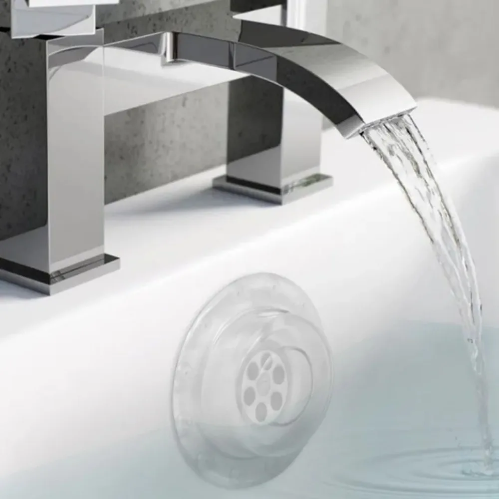 PVC Bath Overflow Drain Cover  - Drain Pipe Clip 리뷰 및 가격
