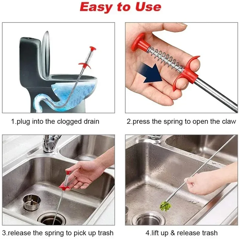 Flexible Spring Snake Drain Pi - Drain Snake Flexible 리뷰 및 가격